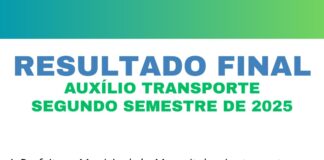 LISTA FINAL DE ALUNOS APTOS A RECEBEREM O AUXÍLIO TRANSPORTE PARA O ENSINO TÉCNICO/SUPERIOR, REFERENTE AO SEGUNDO SEMESTRE DE 2025