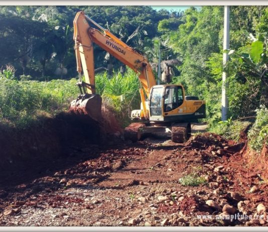 Secretaria de Obras de Mampituba inicia trabalhos de alargamento das estradas