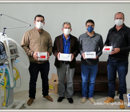 Prefeitura de Mampituba doa 140 testes rápidos para Covid-19 ao Hospital de Praia Grande