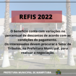 Mampituba divulga Lei do Refis 2022 com descontos de até 100% em juros e multas de dívidas