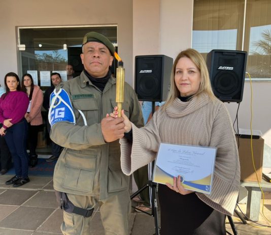 Mampituba participa da 85° Corrida do Fogo Simbólico da Pátria