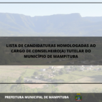 Lista de candidaturas homologadas ao cargo de conselheiro(a) tutelar do município de Mampituba