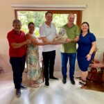 Prefeito Beto Roldão recebe Deputado Federal Lucas Redecker que reafirma a pavimentação asfáltica na comunidade de Rio de Dentro