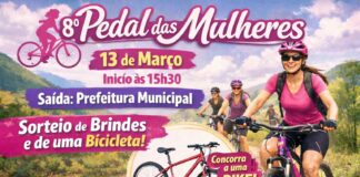 Prefeitura promove o 8º Pedal das Mulheres com sorteio de bicicleta e brindes